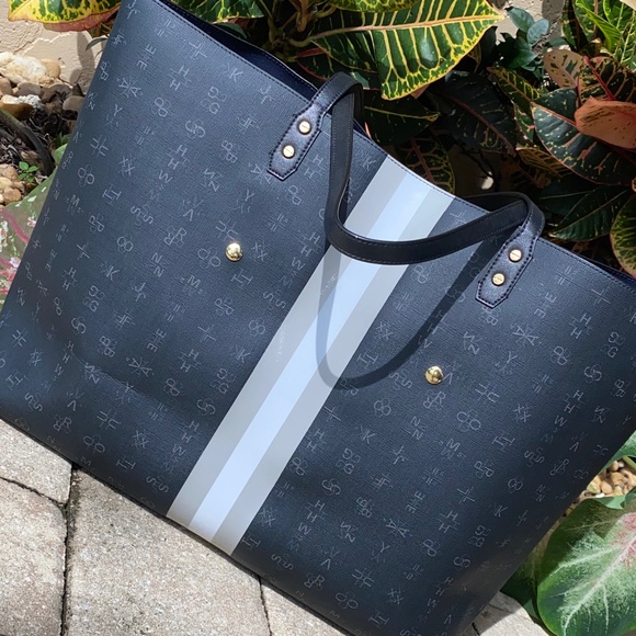 INDIA HICKS GRAPHICKS TOTE - Picture 1 of 12